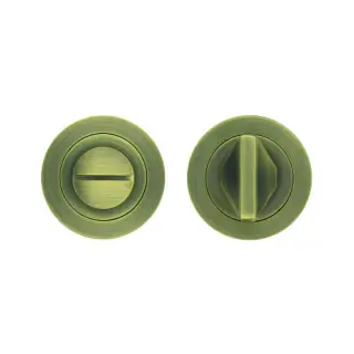 RM004AB - Zoo Hardware Rosso Maniglie Turn & Release - Antique Brass