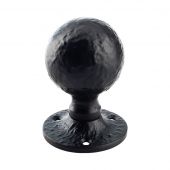 FF415M - Zoo Hardware Foxcote Foundries Ball Mortice Knobs (Unsprung) Black Antique