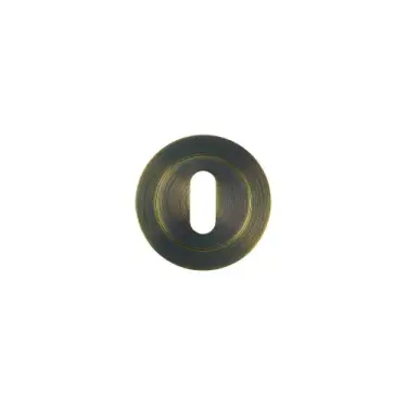 Click Here To Enlarge This Photo Of RT002-AB - Zoo Hardware Rosso Tecnica Standard Profile Escutcheon - Antique Brass