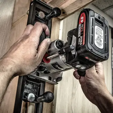Click Here To Enlarge This Photo Of Trend H&sol;JIG&sol;C Skeleton Hinge Jig Kit &lpar;Two Part In Case&rpar;