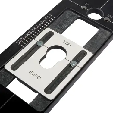 Click Here To Enlarge This Photo Of Trend ECL&sol;JIG Euro Cylinder Lock Barrel Jig