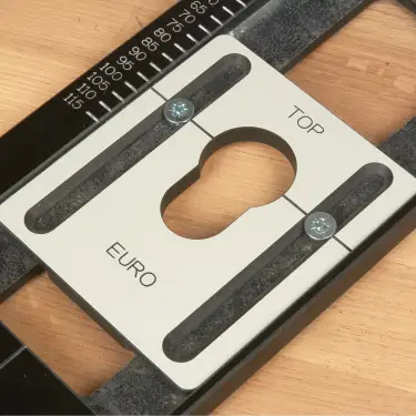 Click Here To Enlarge This Photo Of Trend ECL&sol;JIG Euro Cylinder Lock Barrel Jig