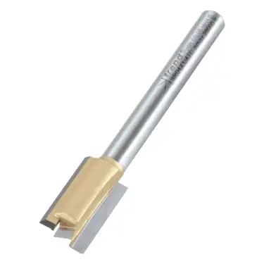 Click Here To Enlarge This Photo Of Trend BR04X1&sol;4TC Two Flute 12mm dia Hinge Recess Cutter &lpar;1&sol;4" Shank&rpar;