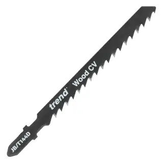 Trend JB&sol;T144D Jigsaw Blades 100mm x 4mm CV Up-Cut &lpar;5 Pack&rpar;