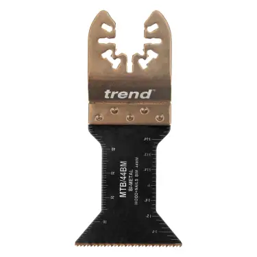 Click Here To Enlarge This Photo Of Trend MTB&sol;44BM Universal 44mm Fine Tooth Bi-Metal Multi-Tool Blades &lpar;5 Pack&rpar;