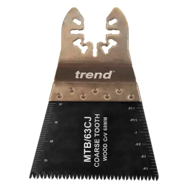Click Here To Enlarge This Photo Of Trend MTB&sol;63CJ Universal 68mm Coarse Tooth CV Japanese Multi-Tool Blades &lpar;5 Pack&rpar;