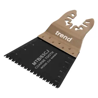 Click Here To Enlarge This Photo Of Trend MTB&sol;63CJ Universal 68mm Coarse Tooth CV Japanese Multi-Tool Blades &lpar;5 Pack&rpar;