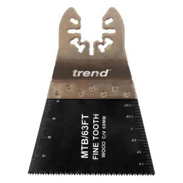 Click Here To Enlarge This Photo Of Trend MTB&sol;63FT Universal 68mm Fine Tooth CV Multi-Tool Blades &lpar;5 Pack&rpar;