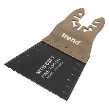 Click Here To Enlarge This Photo Of Trend MTB&sol;63FT Universal 68mm Fine Tooth CV Multi-Tool Blades &lpar;5 Pack&rpar;