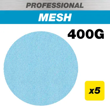 Click Here To Enlarge This Photo Of Trend AB&sol;125&sol;400P 125mm 400G Pro Mesh Random Orbital Sanding Disc &lpar;5 Pack&rpar;