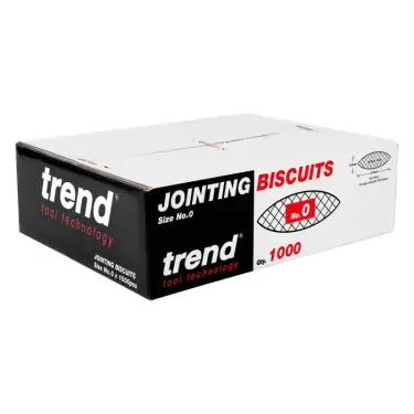 Click Here To Enlarge This Photo Of Trend BSC&sol;0&sol;1000 No&period;0 Size Jointing Biscuits &lpar;1000 Pack&rpar;