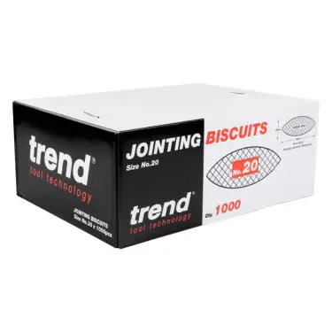 Click Here To Enlarge This Photo Of Trend BSC&sol;20&sol;1000 No&period;20 Size Jointing Biscuits &lpar;1000 Pack&rpar;