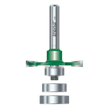 Click Here To Enlarge This Photo Of Trend C152X1&sol;2TC Biscuit Jointer Set 37&period;2mm Dia