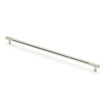 Click Here To Enlarge This Photo Of AW854R-448-PNPVD - Alexander & Wilks Washington Reeded End Cabinet Pull 448mm c&sol;c - Polished Nickel PVD