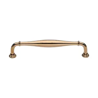 C3960 152-ULB Heritage Brass Cabinet Pull Henley Traditional Design 152mm CTC Unlacquered Brass Finish