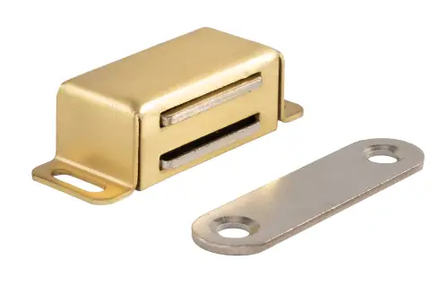 Click Here To Enlarge This Photo Of Eclipse 95594 Premium Magnetic Catch - Satin Brass