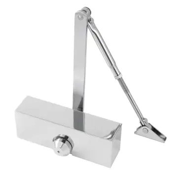 Click Here To Enlarge This Photo Of Eclipse 28788 73 Series Fixed Size 3 Overhead Door Closer - Polished Chrome