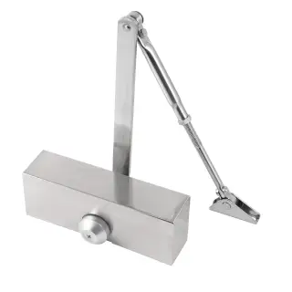 Eclipse 28789 73 Series Fixed Size 3 Overhead Door Closer - Satin Nickel