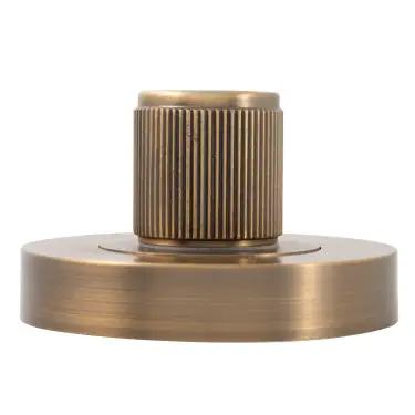Click Here To Enlarge This Photo Of Eclipse 63297 Matt Antique Brass Linear Thumbturn & Release on Round Rose &lpar;Insignia Range&rpar;