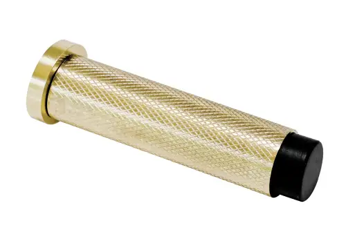 Click Here To Enlarge This Photo Of Eclipse 63744 76mm Knurled Door Stop - Satin Brass