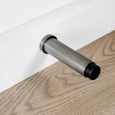 Click Here To Enlarge This Photo Of Eclipse 63746 76mm Knurled Door Stop - Dark Bronze