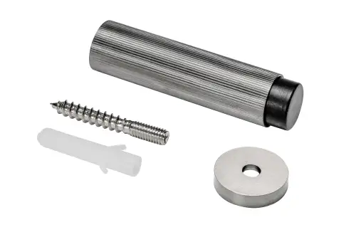 Click Here To Enlarge This Photo Of Eclipse 63756 76mm Linear Knurled Door Stop - Dark Bronze