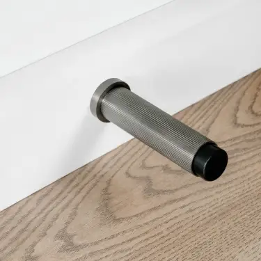 Click Here To Enlarge This Photo Of Eclipse 63756 76mm Linear Knurled Door Stop - Dark Bronze