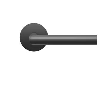 Click Here To Enlarge This Photo Of EPL28 0S 83 - Karcher Design Rhodos Round Plan Design Rose Lever Set - Cosmos Black &lpar;Unsprung&rpar;
