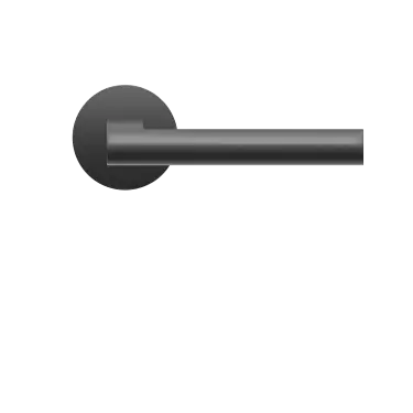 Click Here To Enlarge This Photo Of EPL45 0S 83 - Karcher Design Madeira Round Plan Design Rose Lever Set - Cosmos Black &lpar;Unsprung&rpar;