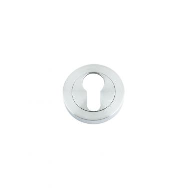 Click Here To Enlarge This Photo Of RM001SC - Zoo Hardware Rosso Maniglie Euro Profile Escutcheon - Satin Chrome