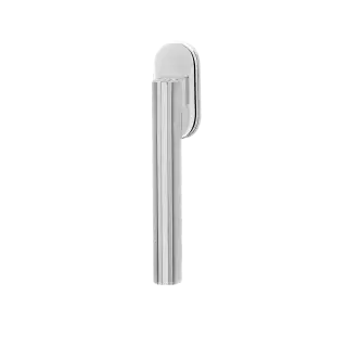 F2204 56 - Karcher Design Chicago Window Espag Handle &lpar;Turn Before Tilt&rpar; - Polished Chrome &sol; Satin Chrome