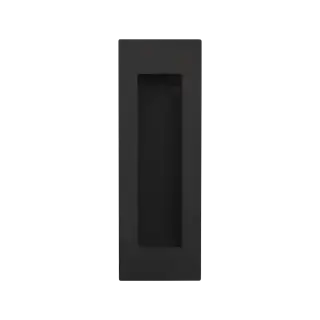 EZ1720Q 83 - Karcher Design Rectangular Flush Pull Handle 120mm &lpar;Concealed Fix&rpar; - Cosmos Black