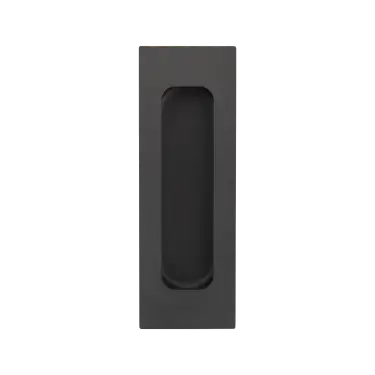 Click Here To Enlarge This Photo Of EZ1720Q 89 - Karcher Design Rectangular Flush Pull Handle 120mm &lpar;Concealed Fix&rpar; - Titan Grey