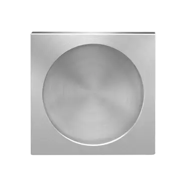 Click Here To Enlarge This Photo Of EZ1704Q 71 - Karcher Design Square Flush Pull Handle 57mm &lpar;Concealed Fix&rpar; - Satin Stainless Steel