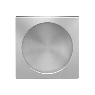 EZ1704Q 71 - Karcher Design Square Flush Pull Handle 57mm &lpar;Concealed Fix&rpar; - Satin Stainless Steel