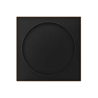 EZ1704Q 81 - Karcher Design Square Flush Pull Handle 57mm &lpar;Concealed Fix&rpar; - Oil Rubbed Bronze