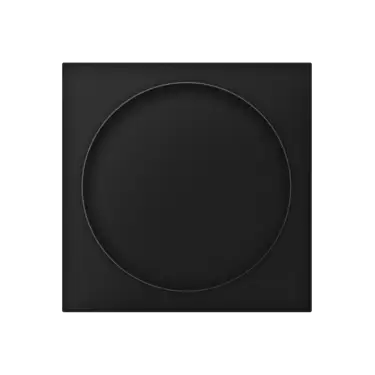 Click Here To Enlarge This Photo Of EZ1704Q 83 - Karcher Design Square Flush Pull Handle 57mm &lpar;Concealed Fix&rpar; - Cosmos Black