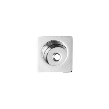 Click Here To Enlarge This Photo Of EZ1705Q 72 - Karcher Design Square Pocket Door Finger Pull 29mm &lpar;Face Fix&rpar; - Polished Stainless Steel