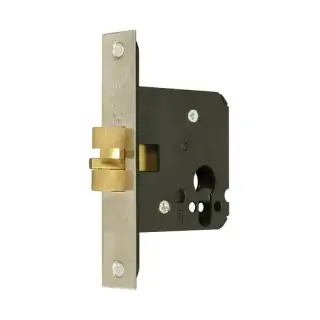 Imperial Locks G7006 Euro Profile Sliding Mortice Clawbolt 76mm &lpar;57mm Backset&rpar; - Satin Chrome