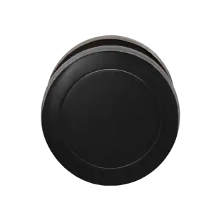 ERK530 0S 83 - Karcher Design Disc Mortice Knob - Cosmos Black