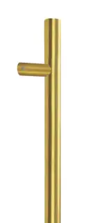 52626 From The Anvil Aged Brass &lpar;316&rpar; 1&period;5m Offset T Bar Handle Secret Fix 32mm &Oslash;