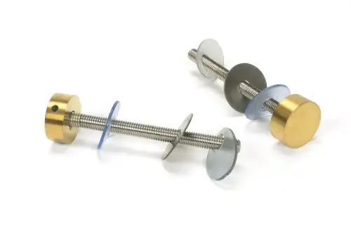 Click Here To Enlarge This Photo Of 52632 From The Anvil Aged Brass &lpar;304&rpar; 100mm Bolt Fixings for T Bar &lpar;2&rpar; - Offset