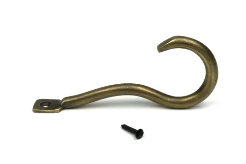 Click Here To Enlarge This Photo Of 52214 From The Anvil Burnished Brass Anchor Coat Hook