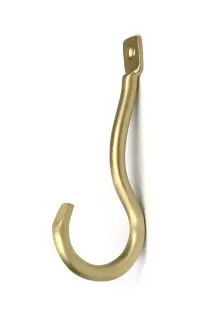 52213 From The Anvil Satin Brass Anchor Coat Hook