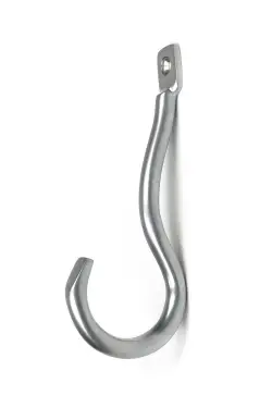 Click Here To Enlarge This Photo Of 52211 From The Anvil Satin Chrome Anchor Coat Hook