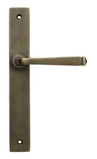 52432 From The Anvil Burnished Brass Avon Slimline Lever Latch Set