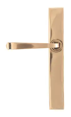 Click Here To Enlarge This Photo Of 52430 From The Anvil Polished Bronze Avon Slimline Lever Latch Set