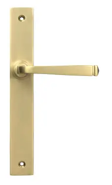 Click Here To Enlarge This Photo Of 52431 From The Anvil Satin Brass Avon Slimline Lever Latch Set
