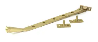 52340 From The Anvil Satin Brass 12" Avon Stay