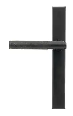 Click Here To Enlarge This Photo Of 52539 From The Anvil Black Brompton Slimline Lever Espag&period; Latch Set
